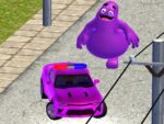 Grimace Polis SuperCar'a Karşı