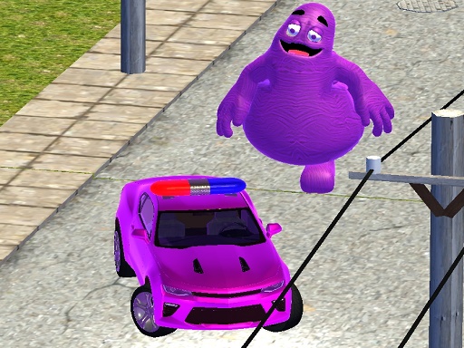 Resim Grimace Polis SuperCar'a Karşı