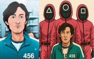 Resim Kalamar Oyun Oyuncusu 456 Kayar