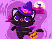 Resim Cadılar Bayramı Yapboz Oyunu